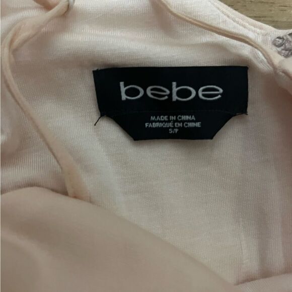 bebe Light Pink Midi Dress - Picture 3 of 4